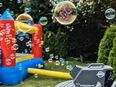 Akku- Seifenblasenmaschine mieten, Fernbedienung, für Kindergeburtstag, Hochzeit in 21407