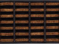 Andiamo Fußmatte Robusta, rechteckig, Höhe: 30 mm, Schmutzfangmatte, mit Bürsten aus Kokos, In- und Outdoor geeignet