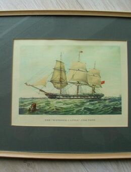 The Windsor Castle 1250 Tons Thomas Goldsworthy Dutton Kunstdruck Randolff Holzrahmen 31,5 x 25,5 cm Deko , 8,- - Flensburg