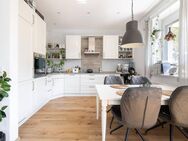 Büro, Bett & Beet! Neuwertige 3-Zimmer-Gartenwohnung mit separatem Zugang & Sonnenterrasse - Hallbergmoos