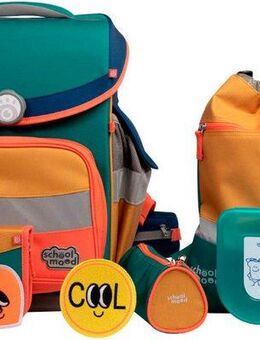 SCHOOL-MOOD® Schulranzen Timeless Pro (Set, 6-tlg)