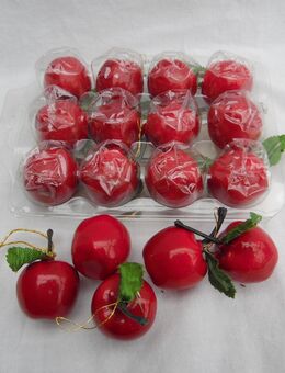 Dekoartikel-rote Äpfel - Kolkwitz