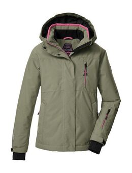 Killtec Skijacke KSW 205 GRLS SKI JCKT Wasserdichte, atmungsaktive Ski-Jacke mit verstellbarer Kapuze