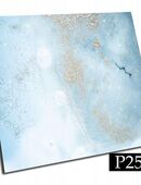 9x Selbstklebende PVC-Fliesen, 30x30 cm, Blue Marble Gold in 85055