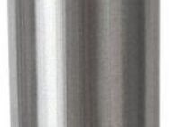 HEITRONIC Sockelleuchte Saturn, ohne Leuchtmittel, Stand-Poller-Außenleuchte,360°-Lichtaustritt, Edelstahl