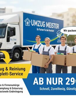 Umzug und Reinigung ab 29€ - Krefeld