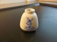 Thomas Porzellan Streuer-Unterteil Vase? Windmühle Holländer weiß blau Deko 5 cm Vintage 3,- - Flensburg