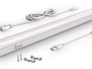 B.K.Licht Lichtleiste, LED fest integriert, Neutralweiß, Unterbaulampe, 8W 700lm, Lichtleiste, Küche, Beleuchtung, Schrank