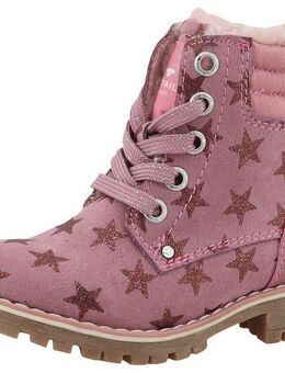 TOM TAILOR Winterboots, Blockabsatz, Schnürboots, Outdoorschuh mit TEX-Membran