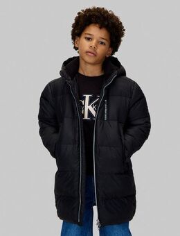 Calvin Klein Jeans Parka Essential Parka Puffer für Kinder bis 16 Jahre und mit Logopatch