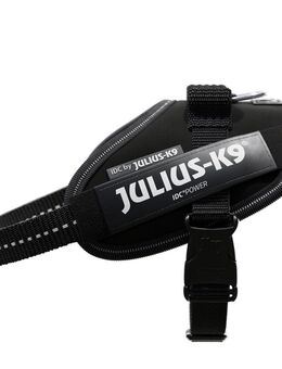 JULIUS-K9 IDC®-Powergeschirr - schwarz - Größe XL: Brustumfang 71 - 96 cm