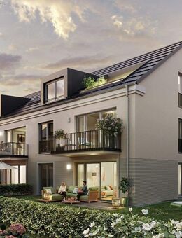 Moderne 3-Zimmer Dachgeschosswohnung mit Dachterrasse - Aschheim