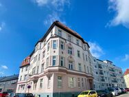 Lichtdurchflutete 2-Raumwohnung mit Abstellraum, Keller und Bahnhofsnähe - Stralsund