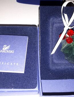 Swarovski Stechpalmenzweig Holly mit OVP - Frankfurt (Main) Zeilsheim