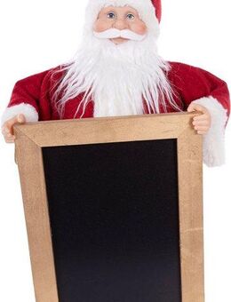 Myflair Möbel & Accessoires Weihnachtsmann Weihnachtsdeko rot, mit Tafel zum Beschriften, Höhe ca. 61 cm