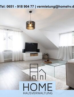 Waldrach: Lichtdurchflutete 4 ZKB Dachgeschoßwohnung mit Fernblick - Waldrach