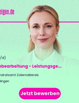 Sachbearbeitung (m/w/d) - Leistungsgewährung - Balingen