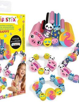 CUTIE STIX Kreativset Cutie Stix, Nachfüllpack Happy
