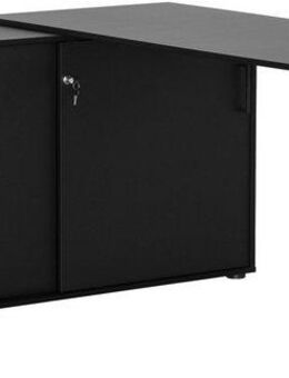 welltime Eckschreibtisch Ekko, Breite 130 cm, Metallbeschläge, Haarnadelfüße, Tischplatte beliebig montierbar