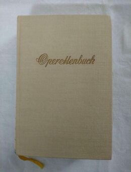 antiquarisches Buch Operettenbuch Otto Schneidereit 1958 - Naumburg (Saale)