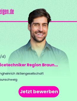 Servicetechniker (m/w/d) Region Braunschweig - Braunschweig