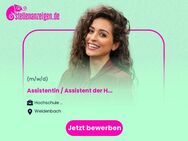 Assistentin / Assistent (m/w/d) der Hochschulleitung - Weidenbach (Bayern)