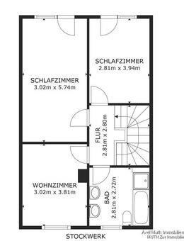Sofort verfügbares Reihenmittelhaus. Renovieren und einziehen! - Massenbachhausen