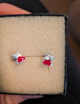 Maus Ohringe mit Herz - Heringsdorf (Schleswig-Holstein)