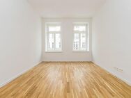 Parkettboden & Fußbodenheizung: Saniertes 3-Zimmer-Zuhause in Gründerzeitbau - Leipzig
