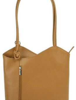 Cluty Cityrucksack, echt Leder, Made in Italy