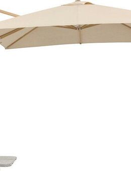 Schneider Schirme Ampelschirm »Rhodos Twist Loft«, LxB: 300x300 cm, 300x300 cm, flexibler Ampelschirm in moderner Leinenstruktur
