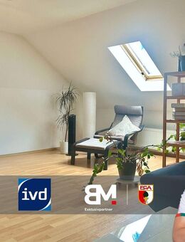 Charmante Maisonettewohnung mit Balkon und Garage in Augsburg-Pfersee - Augsburg