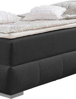 OTTO home Boxbett Wehma, ohne Kopfteil, inklusive Topper und Bettkasten