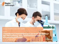Chemikant/Chemielaborant (m/w/d) im Bereich der Herstellung von Desinfektions- und Körperpflegemitteln - Bitterfeld-Wolfen