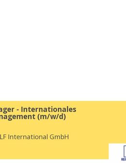 Office Manager - Internationales Partnermanagement (m/w/d) - Glinde