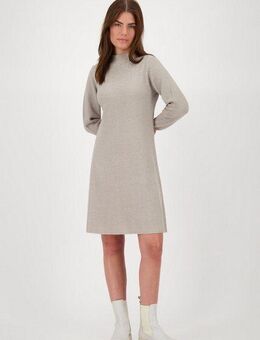 Monari Strickkleid Kleid Strick Lurex 92cm Mit Rundhalsausschnitt