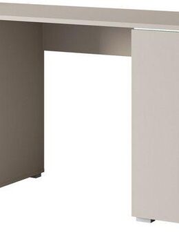 INOSIGN Schreibtisch Vera (1-St), Bürotisch mit LED, Push-to-Open, 3 Schubladen & Stauraum