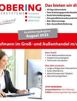 Ausbildung 2025 Kaufmann/frau im Groß- und Außenhandel - Emsdetten