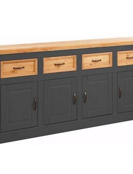 Home affaire Sideboard Selma, Kommode mit 4 Türen und 4 Schubkästen. Breite 192 cm