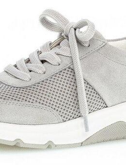 Gabor Rollingsoft Keilsneaker in sportivem Design, Freizeitschuh, Halbschuh, Schnürschuh