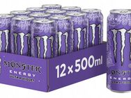 Monster Ultra Violet - Energetisches Getränk, 500ml (12er-Pack) - Ingolstadt