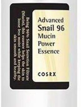 Cosrx Gesichtsserum Advanced Snail 96 Mucin Power Essence, Intensive Feuchtigkeit und Regeneration dank 96% Schneckensekret.