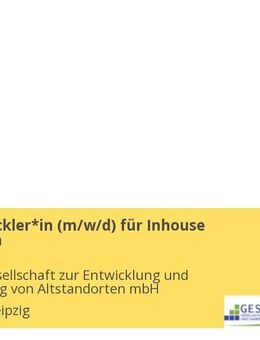Java-Entwickler*in (m/w/d) für Inhouse ERP-System - Berlin