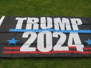 Donald Trump 2024 Fahne neu ca. 150cm x 90cm neu USA Presidential Elections - Berlin