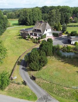 Raum für Ihre Ideen - Reetdach-Anwesen mit Atelier in Ortsrandlage, Pferdehaltung möglich - Seevetal