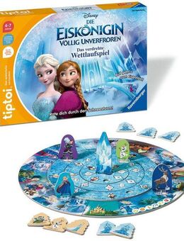 Ravensburger Spiel tiptoi® Völlig unverfroren - Das verdrehte Wettlaufspiel, Disney Die Eiskönigin