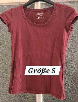 Shirt in weinrot, größe S - Berlin