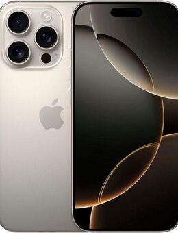 Apple iPhone 16 Pro Smartphone (15,9 cm/6,3 Zoll, 256 GB Speicherplatz, 48 MP Kamera)