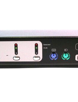 4-Port Essential Sentinel - USB Dual VGA KVM & Audio Switch - Modell: E688835 - Biebesheim (Rhein)