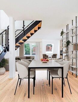 Courtagefreie Dachgeschoss-Maisonettewohnung in Winterhude - Hamburg